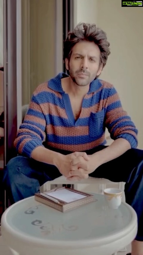 Kartik Aaryan Instagram - Some Serious Thought 💭🤙🏻 #BhoolBhulaiyaa2 #20thMay
