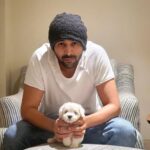 Kartik Aaryan Instagram - Katori 🐾 My Fluff ball ☁️