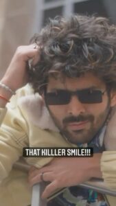 Kartik Aaryan Instagram - Ufff 😂 

#Repost 
@themanmagazineindia 
@fabrahaly
