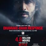 Kartik Aaryan Instagram – #Dhamaka becomes the most watched film on digital 
This is huge !! 💥💥
Thank you so much ❤️🙏🏻

@madhvaniram 
@netflix_in @ronnie.screwvala @amitamadhvani @rsvpmovies @mrunalthakur @amrutasubhash @soham_majumdar_ @chaayaankan @puneetvuneet @officialrmfilms