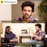 Kartik Aaryan Instagram - Walking down the memory lane ❤️ Today 6.30 pm 🤙🏻🤙🏻 #Repost • @filmcompanion Have you registered for FC Front Row with @kartikaaryan? Yes? then no need to wait for a confirmation email. Your name will be on the list! Just remember the seats will be on first come first served basis. If no, then tap the link in our bio to register. #KartikAaryan #KartikOnFCFrontRow #FilmCompanion #FrontRow