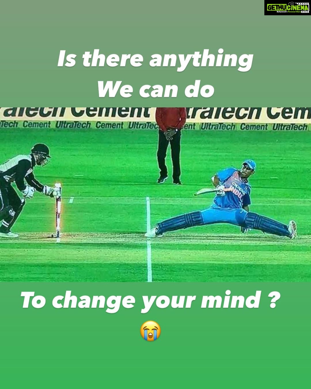 Kartik Aaryan Instagram - Greatest Ever !! 🔥 @mahi7781