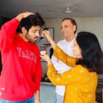 Kartik Aaryan Instagram - Gearing up for Modi ji’s Address to the Nation 🇮🇳