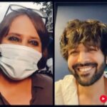 Kartik Aaryan Instagram - Tareef mile toh teaser bana dena chaiye 😂 @barkha.dutt #KokiPoochega 🤫 Youtube Link In Bio 🔥