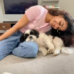 Keerthy Suresh Instagram - @iamnyke’s birthday and yes a perfect day indeed 🐶 #KAndNyke #HomeSweetHome