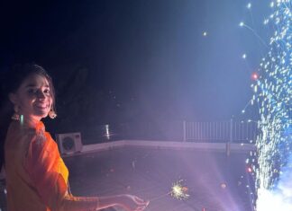 Keerthy Suresh Instagram - Diwali’ 2022 🎇🪔✨❤️ #HappyDiwali