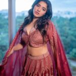 Ketika Sharma Instagram - It’s the lehenga with the dramatic flair not me 💁🏻‍♀️ Outfit - @tanva_by_deepika Photography - @they_call_me_keshu Stylist - @sandhya__sabbavarapu Styling team - @team_sandhya @rashmi_angara @thumu_bhavana @sirichandana_medi Makeup and hair - @makeuphairbyrahul #lehenga #big #mood #drama #on #point #always #hairflips #twists #turns #rangarangavaibhavanga #promotional #looks #lovingit #promotion #gratidão #loveandlight