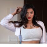 Ketika Sharma Instagram - Selcouth 🤎 Styled by @rashmitathapa Photographed by @pranav.foto Accessories by @kalon_artjewellery #throwback #styled #redlips #nevergowrong #gratitude #loveandlight