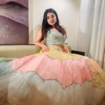 Ketika Sharma Instagram - 🦦💖 Outfit - @tanva_by_deepika Earrings - @thetrinkaholic Stylist - @sandhya__sabbavarapu Styling team - @rashmi_angara @thumu_bhavana Photography - @thechillpixelco MUAH - @thimmappa180 #tb #throwback #romantic #movie #premiere #styled #indian #outift #vibes #ootd #pastels #diwali #upload #grateful #thankful #loveandlight