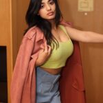Ketika Sharma Instagram - All pastel mood 💛 Styled by @rashmitathapa Photographed by @pranav.foto MUAH by @thimmappa180 #romantic #movie #promotion #promotions #theare #visit #hyderabad #look #ootd #tb #pastels #i #love #loveandlight #grateful