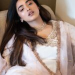 Ketika Sharma Instagram - Metanoia 🧿🌟❣️ Outfit by @khushburathodlabel 🌟 accessories by @spillthebead 🔥 Styled by @rashmitathapa ❤️ 📸 by @pranav.foto 🙌🏽 #instagram #instagood #regal #outfits #events #lookoftheday #mood #white #rosegold #beads #love #light #peace #gratefrul #gratidao