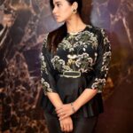 Ketika Sharma Instagram - Happy Pongal 🤗 Styled by @rashmitathapa Shot by @pranav.foto Outfit @soupbysougatpaul Jewellery by @esmecrystals from @zowed Wedding Lounge & Store HYDERABAD #throwback #styled #promotion #looks #tb #events #black #never #lets #you #down #indowestern #interesting #ootd #grateful #loveandlight