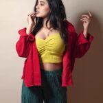 Ketika Sharma Instagram - Prefer living in colour #3 Styled by @rashmitathapa Photographed by @deepaksurya.fotografia #colourblock #series #3 #gratitude #loveandlight