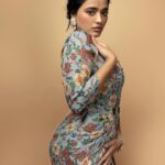 Ketika Sharma Instagram - I see you 🐛 Styled by @rashmitathapa Shot by @pranav.foto Outfit @soupbysougatpaul Jewellery @houseofdoro from @zowed Wedding Lounge & Store HYDERABAD Makeup and hair @thimmappa180 #lakshya #prerelease #event #ootd #love #elegant #poise #lovethelook #hairdo #indowestern #ethnic #hairbraids #gem #jewel #gratitude #loveandlight #pastels #for #the #win
