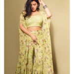 Ketika Sharma Instagram - She’s one with the wild butterflies 🖤 Stylist- @dilesha_shafa Outfit - @perniaspopupshop Hyderabad Designer- @kalista.official Jewellery- @thetrinkaholic Photographer - @shareefnandyala Makeup and hair - @thimmappa180 #green #my #promotions #vibe #and #colour #for #rangarangavaibhavanga #cool #quirky #outfits #styled #fun #stuff #gratitude #loveandlight