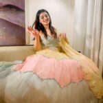 Ketika Sharma Instagram – 🦦💖 
Outfit – @tanva_by_deepika
Earrings – @thetrinkaholic
Stylist – @sandhya__sabbavarapu
Styling team – @rashmi_angara @thumu_bhavana
Photography – @thechillpixelco
MUAH – @thimmappa180 
#tb #throwback #romantic #movie #premiere #styled #indian #outift #vibes #ootd #pastels #diwali #upload #grateful #thankful #loveandlight