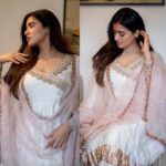 Ketika Sharma Instagram - Metanoia 🧿🌟❣️ Outfit by @khushburathodlabel 🌟 accessories by @spillthebead 🔥 Styled by @rashmitathapa ❤️ 📸 by @pranav.foto 🙌🏽 #instagram #instagood #regal #outfits #events #lookoftheday #mood #white #rosegold #beads #love #light #peace #gratefrul #gratidao