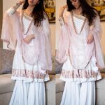 Ketika Sharma Instagram - Metanoia 🧿🌟❣️ Outfit by @khushburathodlabel 🌟 accessories by @spillthebead 🔥 Styled by @rashmitathapa ❤️ 📸 by @pranav.foto 🙌🏽 #instagram #instagood #regal #outfits #events #lookoftheday #mood #white #rosegold #beads #love #light #peace #gratefrul #gratidao