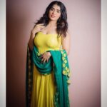 Ketika Sharma Instagram - And the promotions for Ranga Ranga Vaibhavanga begin ❤️🤗 Outfit - @varuni_couture Photography - @they_call_me_keshu Stylist - @sandhya__sabbavarapu Styling team - @team_sandhya @rashmi_angara @thumu_bhavana @sirichandana_medi Hair and makeup- @makeuphairbyrahul #rangarangavaibhavanga #rrv #promotions #begin #styled #anarkali #gorgeous #colours #ethnicwear #gratitude #loveandlight