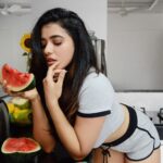 Ketika Sharma Instagram - Summers and fruits ❤️ best combination 🥂 📷- @shazzalamphotography - My kitchen Diaries 🕊 #summer #fruits #poser #me #fav #theme #shoot #casual #day #in #the #house #goodstuff #instamood #instafashion #watermelon #loveandlight #postivevibes #goodday