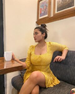 Ketika Sharma Instagram - Cafes and coffees make me a happy girl ☕️

📷- @shazzalamphotography 🙃

#yellow #skaterdress #mood #coffeelover #coffee #is #life #goodvibes #grateful #loveandlight