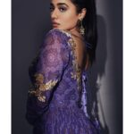 Ketika Sharma Instagram - Into the ☀️ Wearing @issadesignerstudio Jewellery @samskruthi_silver Styled by @rashmitathapa Styling team @aishwarya128 @wallofashion_ Shot by @arifminhaz Photo Asst @thejaswitanneru #throwback #styled #purple #anarkali #sunkissed #mood #loveandlight
