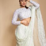 Ketika Sharma Instagram - She moves to her own music. Wearing @apekshathelabel Jewellery @houseofqc Styled by @rashmitathapa Styling team @aishwarya128 Shot by @pranav.foto #saree #throwback #trailer #launch #tb #green #cant #get #enough #styled #portraits #promotions #look #gratidão #loveandlight