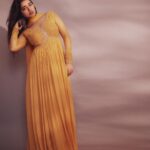 Ketika Sharma Instagram - A golden state of mind 👑 Wearing @issadesignerstudio Styled by @rashmitathapa 💛 Styling team @aishwarya128 💛 Shot by @arifminhaz 🔥 Photo Asst @thejaswitanneru Jewellery @spillthebead #anarkali #anarkalisuits #ethnicwear #yellow #my #happy #colour #styled #for #rangarangavaibhavanga #promotions #throwback #loveandlight