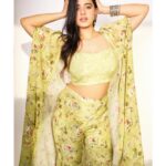 Ketika Sharma Instagram - She’s one with the wild butterflies 🖤 Stylist- @dilesha_shafa Outfit - @perniaspopupshop Hyderabad Designer- @kalista.official Jewellery- @thetrinkaholic Photographer - @shareefnandyala Makeup and hair - @thimmappa180 #green #my #promotions #vibe #and #colour #for #rangarangavaibhavanga #cool #quirky #outfits #styled #fun #stuff #gratitude #loveandlight
