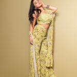 Ketika Sharma Instagram - She’s one with the wild butterflies 🖤 Stylist- @dilesha_shafa Outfit - @perniaspopupshop Hyderabad Designer- @kalista.official Jewellery- @thetrinkaholic Photographer - @shareefnandyala Makeup and hair - @thimmappa180 #green #my #promotions #vibe #and #colour #for #rangarangavaibhavanga #cool #quirky #outfits #styled #fun #stuff #gratitude #loveandlight