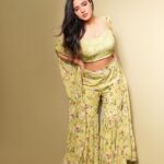 Ketika Sharma Instagram - She’s one with the wild butterflies 🖤 Stylist- @dilesha_shafa Outfit - @perniaspopupshop Hyderabad Designer- @kalista.official Jewellery- @thetrinkaholic Photographer - @shareefnandyala Makeup and hair - @thimmappa180 #green #my #promotions #vibe #and #colour #for #rangarangavaibhavanga #cool #quirky #outfits #styled #fun #stuff #gratitude #loveandlight