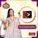 Kiara Advani Instagram – The festive season is here, and I’m ready to shop till I drop with #AUShoppingDhamaka. @aubankindia #ad