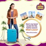 Kiara Advani Instagram - Share your bucket list with me and don’t miss the fabulous #discounts on #travel bookings with #AUShoppingDhamaka. @aubankindia #WorldTourismDay #ad