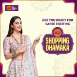Kiara Advani Instagram - The festive season is here, and I’m ready to shop till I drop with #AUShoppingDhamaka. @aubankindia #ad