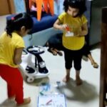 Kirti Kulhari Instagram - When you are in the hands of doctors who are clueless 😝🫣🤪 Here #zoe and #kashvi playing the “clueless“ doctors and #shadow playing the “ patient victim “ 🤪 ❤️❤️❤️