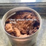 Kirti Kulhari Instagram – Drink ur coffee and scrub it too 🤪💜