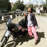 Kirti Kulhari Instagram – #ladakhdiaries 
#day1 of riding 🦋
#saspol to #hanuvillage ( around 120 kms away ) #ladakh 
120 kms away.. Took me 4 hrs to reach .. most of the road was very very good , about 30% patch was not build , had gravel and stone and was under construction 🫣 rode solo … ❤️ 
And had this beautiful bunch with me … all the way … 
@priyankachandra14 @sushilchaudhary @chokphelstanzin #jigmit #latika and a few others ..