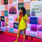 Kirti Kulhari Instagram - #thelist 💛 Is it on YOUR LIST ?? Now streaming on @amazonminitv which is on #amazon shopping app. ❤️ @roykapurfilms @gauravdway @angadbedi #launchevent #22sep22 #pvrjuhu Styled by @iamkirtikulhari 🤪 Hmu @nidhiagarwalmua ❤️ Suit @shopmonokrom ( thank u trishala for sending me this beautiful 2 piece) ❤️ Shirt @curated.findings is an online thrift store ( love the shirt and what u guys do ) ❤️ Shoes @converse.india 💛 And yes thank u @priyankachandra14 for all these videos and pictures ❤️ P.S - I am a big believer and supporter of second hand clothes ❤️