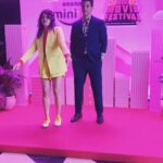 Kirti Kulhari Instagram - #thelist 💛 Is it on YOUR LIST ?? Now streaming on @amazonminitv which is on #amazon shopping app. ❤️ @roykapurfilms @gauravdway @angadbedi #launchevent #22sep22 #pvrjuhu Styled by @iamkirtikulhari 🤪 Hmu @nidhiagarwalmua ❤️ Suit @shopmonokrom ( thank u trishala for sending me this beautiful 2 piece) ❤️ Shirt @curated.findings is an online thrift store ( love the shirt and what u guys do ) ❤️ Shoes @converse.india 💛 And yes thank u @priyankachandra14 for all these videos and pictures ❤️ P.S - I am a big believer and supporter of second hand clothes ❤️