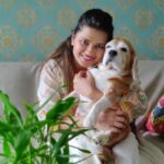 Kratika Sengar Instagram - Happy Birthday my grumpy Donut.. I love youuuww❤️❤️ #11th #pawday