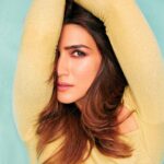 Kriti Sanon Instagram - And oh! She sparkled again.. ✨ Brighter than ever As she finally found herself Fearlessly Alive, Smiling at her destiny.. Maybe it was all a plan A stroke of serendipity! 💛💛 — Kriti ✏️