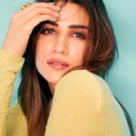 Kriti Sanon Instagram - And oh! She sparkled again.. ✨ Brighter than ever As she finally found herself Fearlessly Alive, Smiling at her destiny.. Maybe it was all a plan A stroke of serendipity! 💛💛 — Kriti ✏️