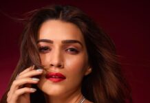 Kriti Sanon Instagram - 🌶 🌶 @liastubllaofficial Styled by @sukritigrover HMU @aasifahmedofficial @heemaadattaani 📸 @beejlakhani