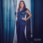 Madhuri Dixit Instagram - #ad Unveiling Six Yards by Madhuri Dixit, a very special collaboration with Pernia's Pop-Up Shop (@perniaspopupshop) that celebrates my love for the Saree, Indian design and craftsmanship. The exclusive curation features saree renditions of both traditional and modern drapes from leading Indian designers. Here’s our ode to the Six Yards of pure elegance!