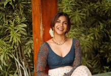 Madonna Sebastian Instagram - Season of warmth Friendliness, colours, laughter, and togetherness… the weather in style. @raimes_designerboutique @rahul_raj_._r @samson_lei @planetjewel #keralamypride #kerala #onam #ethnicwear #indianfashion