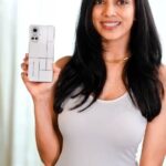 Malavika Mohanan Instagram - It's cool. It's smart. It's elegant, Just like me! Presenting the uber-cool, magical and colourful: TECNO CAMON 19 Pro Mondrian - India's First Multi-colour Changing Smartphone, which can change its colour in the sunlight. Watch out the video for more! @TecnoMobileIndia Hurry and Pre-book your favourite smartphone at a special launch price of Rs.17,999/- on https://amzn.to/3f3rMvV #TECNO #TECNOMobile #TECNOCAMON19ProMondrian #MondrianEdition #AmazingNightPortraits #PaidPartnership