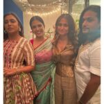 Malavika Mohanan Instagram - Diwali girls night with my mains💕✨ @raw_mango