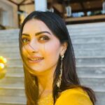 Mamta Mohandas Instagram - A Sunset’s Sunshine on a Sunday… 📸 @sreenath_sasidharan HMU @renjurenjimar Outfit : Bright yellow sharara by @suruma_designer_hub #photography #sunday #yellow #weekend #love #sunset #resort #workandplay #family #break #kollam #breeze #windinmyhair #glow #sunshine #instagood #fashion #shararasuit #desi #style #tamil #music #peace #melody The Raviz