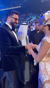 Mamta Mohandas Instagram - #iifa memories @mamtamohan with @bachchan and @beingsalmankhan #tb #salmankhan #abhishekbachchan #mamtamohandas #bollywood #reel #reelsinstagram