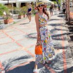 Mehrene Kaur Pirzada Instagram - Beautiful world 💜💫 Positano, Costa D'amalfi, Italy